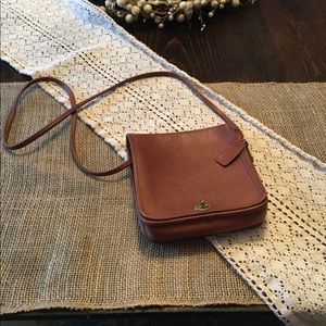 Vintage Coach Saddle Bag